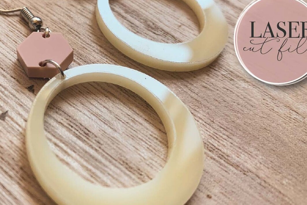 Intra απο ξύλο plywood 3mm-4mm πάχος Σκουλαρίκια λέιζερ Boho Δίασταση 3x3 cm INTRAFABR-73210292 - Image 4