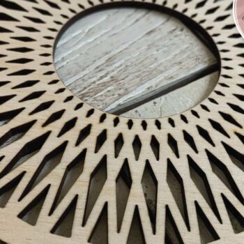 Intra απο ξύλο plywood 3mm-4mm πάχος Boho Mandala Δίασταση 30x30 cm INTRAFABR-70596948 - Image 1
