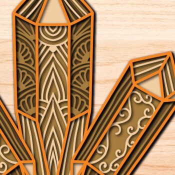 Intra απο ξύλο plywood 3mm-4mm πάχος πολλαπλών στρώσεων BOHO Δίασταση 15x15 cm INTRAFABR-75328725 - Image 3