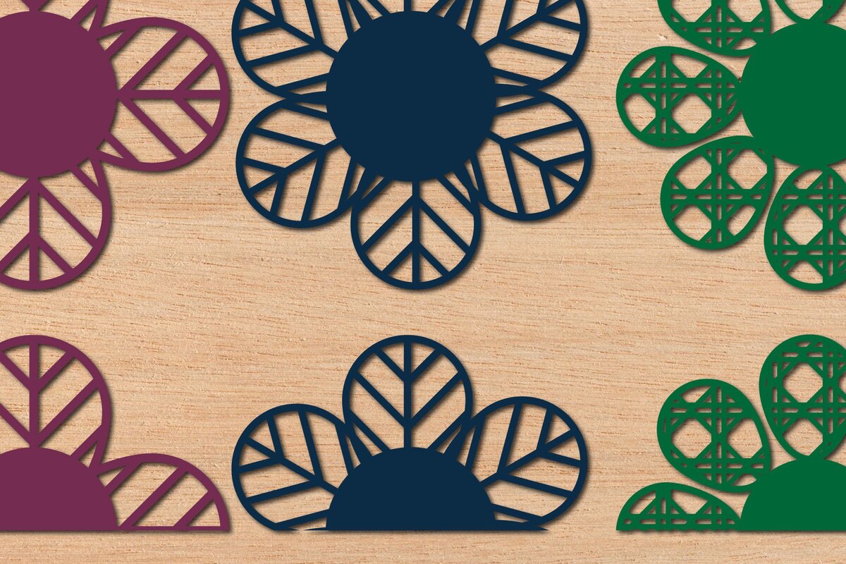 Intra απο ξύλο plywood 3mm-4mm πάχος Boho Name Sign , Rattan  Δίασταση 25x25 cm INTRAFABR-42923838