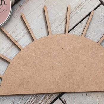 Intra απο ξύλο plywood 3mm-4mm πάχος Boho Sun Δίασταση 8x8 cm INTRAFABR-71443922 - Image 3