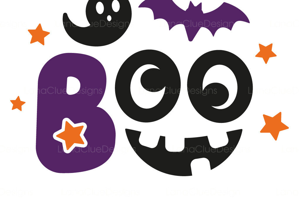 Intra απο ξύλο plywood 3mm-4mm πάχος Boo - Funny Halloween Design Δίασταση 15x15 cm INTRAFABR-72691180 - Image 2