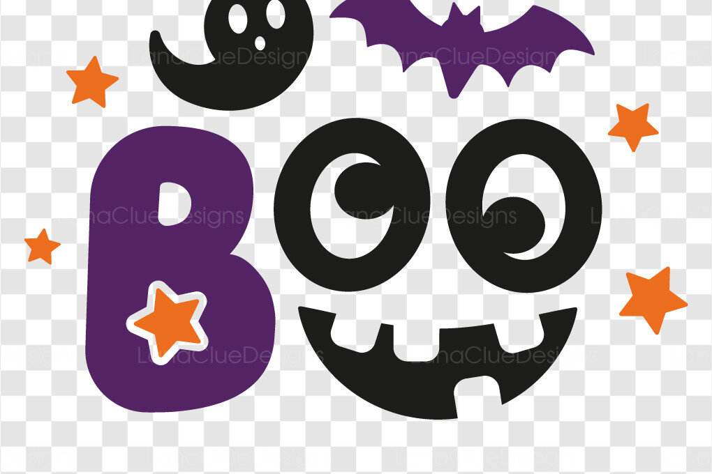 Intra απο ξύλο plywood 3mm-4mm πάχος Boo - Funny Halloween Design Δίασταση 15x15 cm INTRAFABR-72691180 - Image 3