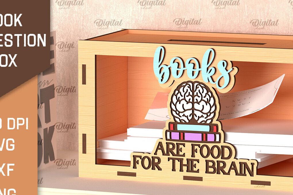 Intra απο ξύλο plywood 3mm-4mm πάχος Βιβλίο Suggestion Box Δίασταση 30x20 cm INTRAFABR-99621576