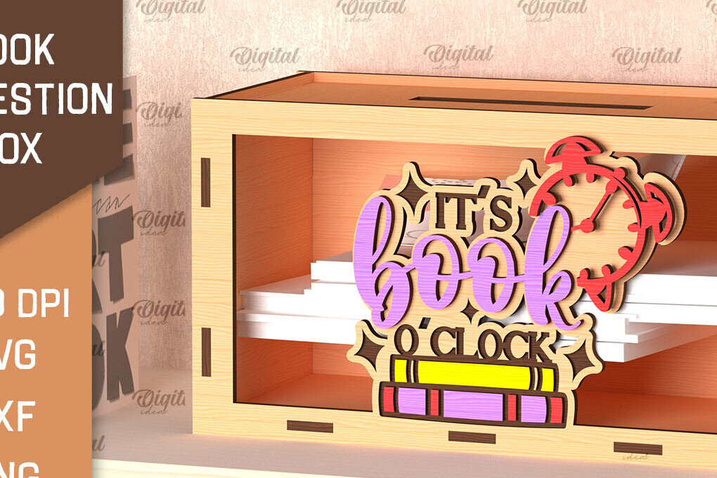 Intra απο ξύλο plywood 3mm-4mm πάχος Βιβλίο Suggestion Box Δίασταση 30x20 cm INTRAFABR-99621491