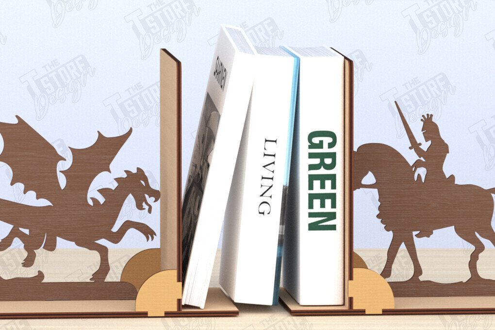 Intra απο ξύλο plywood 3mm-4mm πάχος Βιβλιοθήκη με λέιζερ | Πώμα βιβλίου | CNC Δίασταση 15x15 cm INTRAFABR-120176794