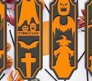 Intra απο ξύλο plywood 3mm-4mm πάχος Σελιδοδείκτης Αποκριάτικη Δίασταση 15x15 cm INTRAFABR-45096069