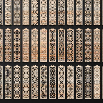 Intra απο ξύλο plywood 3mm-4mm πάχος Σελιδοδείκτης δέσμης Cut  Δίασταση 15x15 cm INTRAFABR-125328555 - Image 1