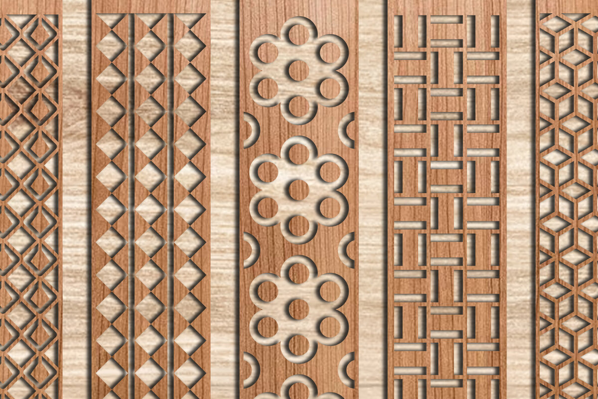 Intra απο ξύλο plywood 3mm-4mm πάχος Σελιδοδείκτης  Set Δίασταση 10x20 cm INTRAFABR-103862918 - Image 3