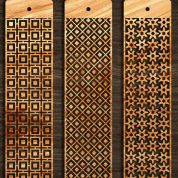 Intra απο ξύλο plywood 3mm-4mm πάχος Σελιδοδείκτης  Set Δίασταση 10x20 cm INTRAFABR-103890850 - Image 6