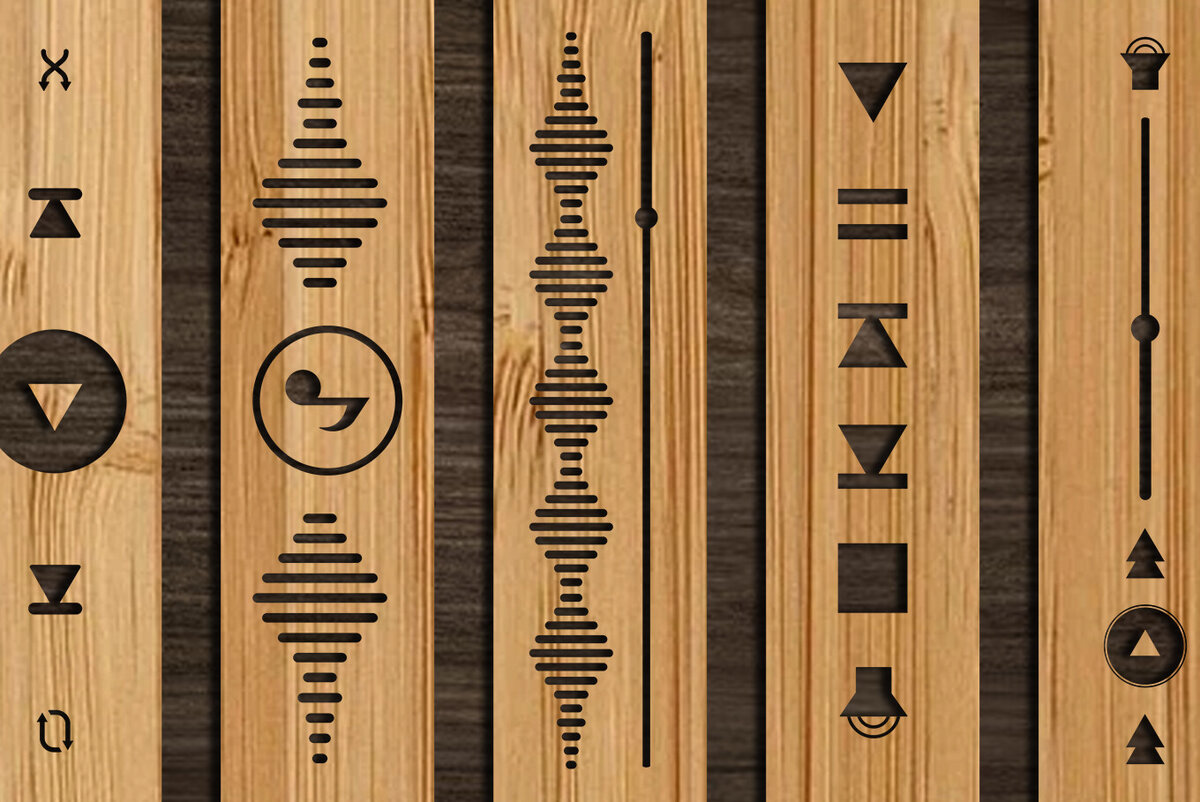 Intra απο ξύλο plywood 3mm-4mm πάχος Σελιδοδείκτης Set Δίασταση 10x20 cm INTRAFABR-103821179 - Image 3