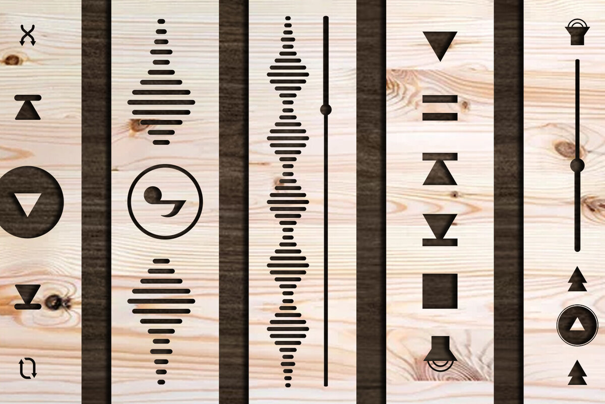 Intra απο ξύλο plywood 3mm-4mm πάχος Σελιδοδείκτης Set Δίασταση 10x20 cm INTRAFABR-103821179 - Image 6