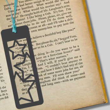 Intra απο ξύλο plywood 3mm-4mm πάχος Σελιδοδείκτης  -  Δίασταση 10x20 cm INTRAFABR-117314821 - Image 1