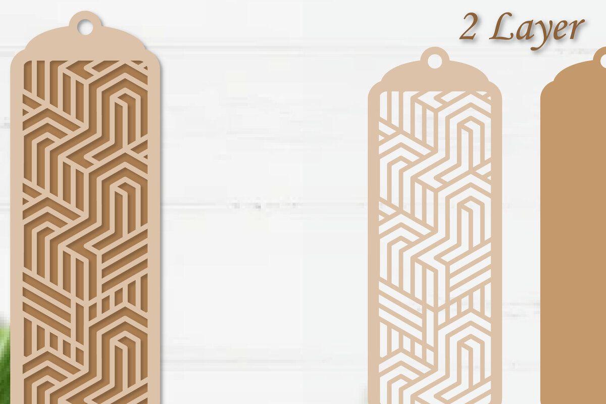 Intra απο ξύλο plywood 3mm-4mm πάχος Σελιδοδείκτης κοπής με λέιζερ με στρώσεις χαρτιού Δίασταση 10×20 cm INTRAFABR-94225244