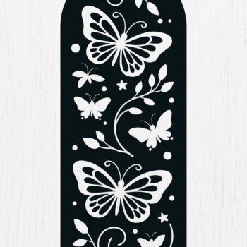 Intra απο ξύλο plywood 3mm-4mm πάχος Προσθήκη σελιδοδείκτη Paper Cut Design 15 Δίασταση 15x15 cm INTRAFABR-121111334 - Image 1