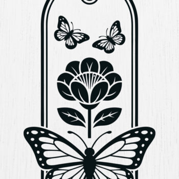 Intra απο ξύλο plywood 3mm-4mm πάχος Προσθήκη σελιδοδείκτη Paper Cut Design 9 Δίασταση 15x15 cm INTRAFABR-121029802 - Image 1