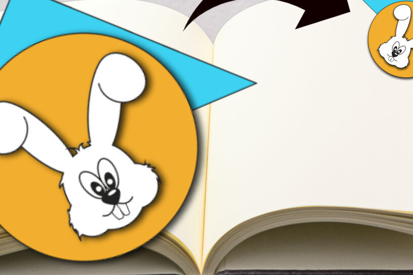 Intra απο ξύλο plywood 3mm-4mm πάχος Σελιδοδείκτης κουνέλι Δίασταση 10x20 cm INTRAFABR-24798665