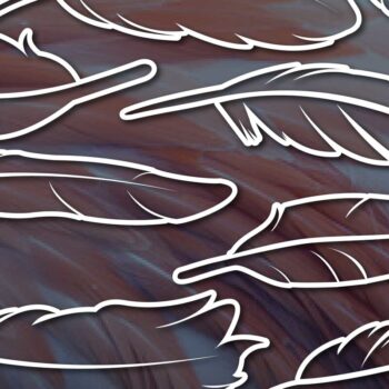 Intra απο ξύλο plywood 3mm-4mm πάχος Σελιδοδείκτες Φτερά με Δίασταση 10x20 cm INTRAFABR-69108090 - Image 1