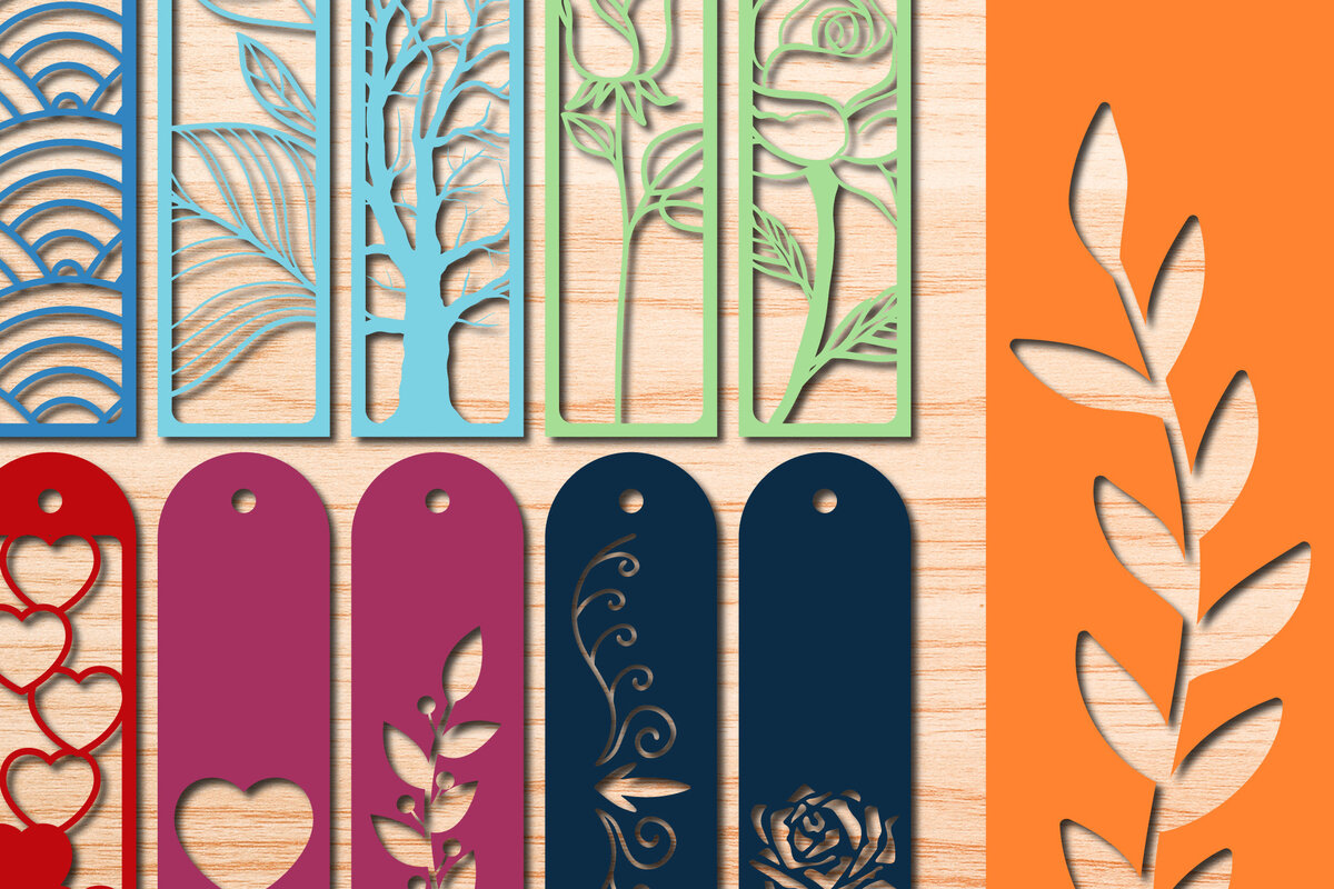 Intra απο ξύλο plywood 3mm-4mm πάχος Σελιδοδείκτες Paper Cut Mega Δίασταση 10x20 cm INTRAFABR-29421564