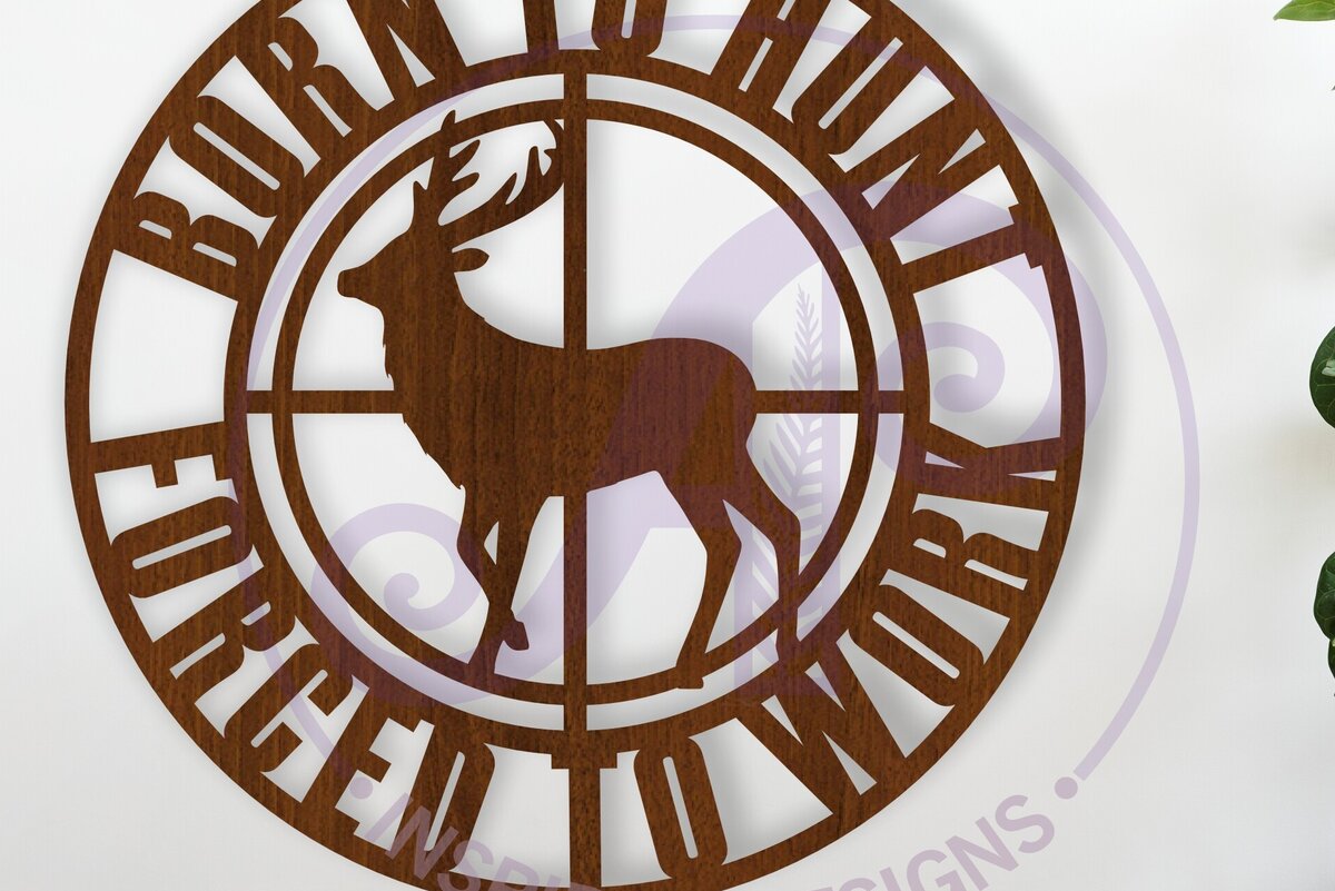 Intra απο ξύλο plywood 3mm-4mm πάχος Γεννήθηκε από τον Hun Forced to Work Wall Art Sign Δίασταση 10x10 cm INTRAFABR-115988591