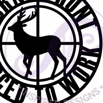 Intra απο ξύλο plywood 3mm-4mm πάχος Γεννήθηκε από τον Hun Forced to Work Wall Art Sign Δίασταση 10x10 cm INTRAFABR-115988591 - Image 4