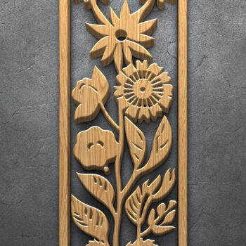 Intra απο ξύλο plywood 3mm-4mm πάχος Botanical Bloom  Panel Pack Δίασταση 3200x7200 cm INTRAFABR-124641478 - Image 3