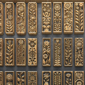 Intra απο ξύλο plywood 3mm-4mm πάχος Πάνελ  Botanical Floral Δίασταση 3200x7200 cm INTRAFABR-124922660