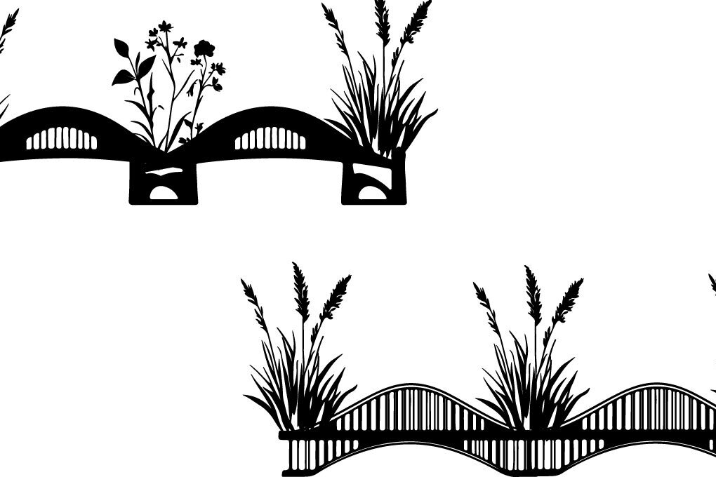 Intra απο ξύλο plywood 3mm-4mm πάχος Γέφυρα Βοτανικού Κήπου Δίασταση 15x15 cm INTRAFABR-112436722