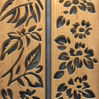 Intra απο ξύλο plywood 3mm-4mm πάχος Πακέτα βοτανικής κοπής με λέιζερ Δίασταση 3200x7200 cm INTRAFABR-125337181 - Image 3