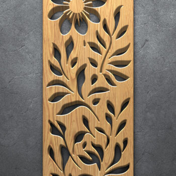 Intra απο ξύλο plywood 3mm-4mm πάχος Πακέτα βοτανικής κοπής με λέιζερ Δίασταση 3200x7200 cm INTRAFABR-125337181 - Image 4