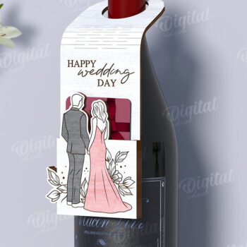 Intra απο ξύλο plywood 3mm-4mm πάχος ετικετών θήκης δωροκάρτας λαιμού μπουκαλιού Δίασταση 30x20 cm INTRAFABR-123025194 - Image 2