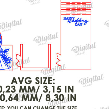 Intra απο ξύλο plywood 3mm-4mm πάχος ετικετών θήκης δωροκάρτας λαιμού μπουκαλιού Δίασταση 30x20 cm INTRAFABR-123025194 - Image 3