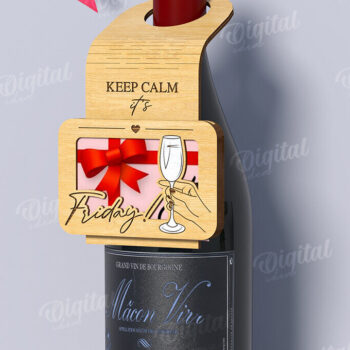 Intra απο ξύλο plywood 3mm-4mm πάχος ετικετών θήκης δωροκάρτας λαιμού μπουκαλιού Δίασταση 30x20 cm INTRAFABR-123025194 - Image 8