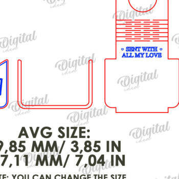 Intra απο ξύλο plywood 3mm-4mm πάχος Λέιζερ ετικέτας θήκης δώρου κάρτας λαιμού μπουκαλιού Δίασταση 30x20 cm INTRAFABR-122963577 - Image 2