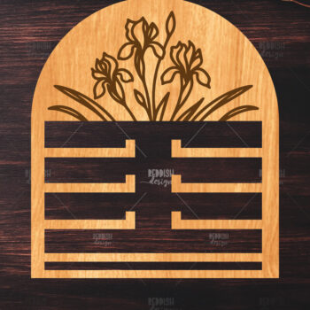 Intra απο ξύλο plywood 3mm-4mm πάχος Φιόγκος Ξύλινο Νηπιαγωγείο Κοπή  Δίασταση 15x15 cm INTRAFABR-121036421 - Image 1