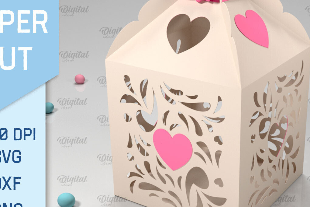 Intra απο ξύλο plywood 3mm-4mm πάχος Box Paper Cut . Τρισδιάστατη χάρτινη κοπή σε κουτί δώρου Δίασταση 10x10 cm INTRAFABR-90263116