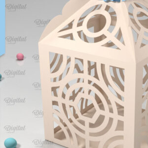 Intra απο ξύλο plywood 3mm-4mm πάχος Box Paper Cut . Τρισδιάστατη χάρτινη κοπή σε κουτί δώρου Δίασταση 10x10 cm INTRAFABR-90263417