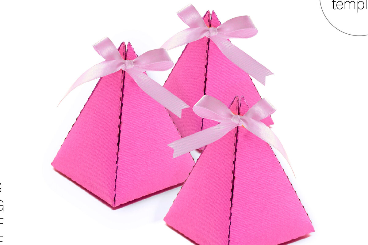 Intra απο ξύλο plywood 3mm-4mm πάχος Box Template Box Favor Box Pyramid Δίασταση 15x15 cm INTRAFABR-26066891