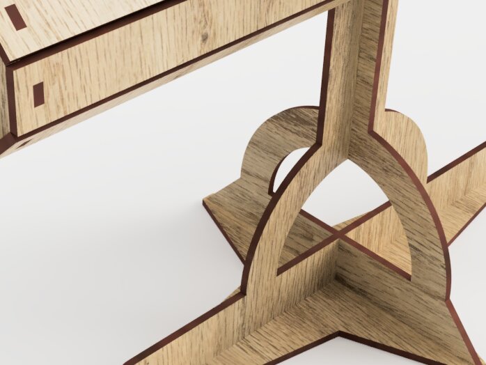 Intra απο ξύλο plywood 3mm-4mm πάχος Βραχιόλι λιανικής προβολής Βάση κοπής με λέιζερ Δίασταση 3x3 cm INTRAFABR-93794875 - Image 1