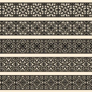 Intra απο ξύλο plywood 3mm-4mm πάχος Πρότυπο βραχιόλι κοπής με λέιζερ Δίασταση 5x5 cm INTRAFABR-71580157 - Image 2