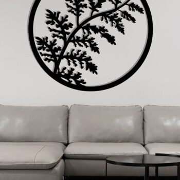 Intra απο ξύλο plywood 3mm-4mm πάχος Branch Wall Art ,  Δίασταση 40x40 cm INTRAFABR-119072826 - Image 3
