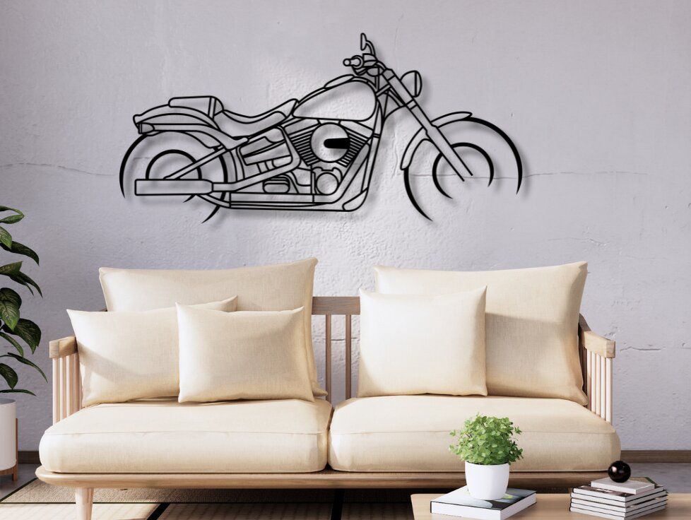 Intra απο ξύλο plywood 3mm-4mm πάχος Breakout Μοτοσικλέτα Σιλουέτα Δίασταση 15x15 cm INTRAFABR-113703170