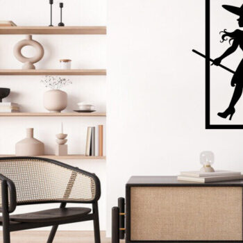 Intra απο ξύλο plywood 3mm-4mm πάχος κοπής με λέιζερ μεταλλικό τοίχου με σκουπόξυλο Δίασταση 40x40 cm INTRAFABR-102993140 - Image 2