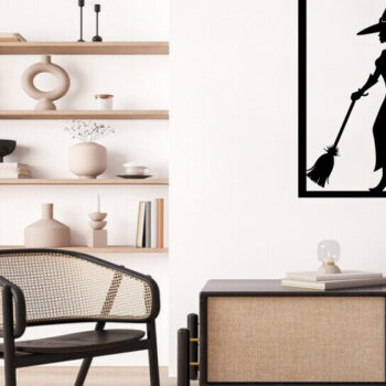 Intra απο ξύλο plywood 3mm-4mm πάχος κοπής με λέιζερ μεταλλικό τοίχου με σκουπόξυλο Δίασταση 40x40 cm INTRAFABR-102993309 - Image 2