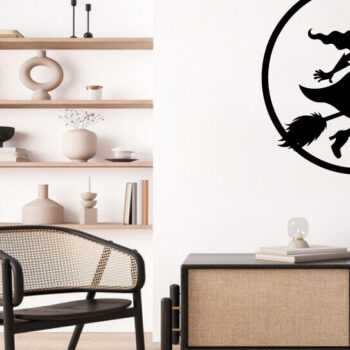 Intra απο ξύλο plywood 3mm-4mm πάχος κοπής με λέιζερ μεταλλικό τοίχου με σκουπόξυλο Δίασταση 40x40 cm INTRAFABR-102701358 - Image 2