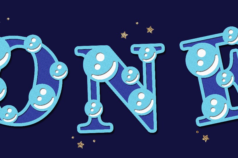 Intra απο ξύλο plywood 3mm-4mm πάχος Bubble Alphabet 3D Δίασταση 15x15 cm INTRAFABR-108791749