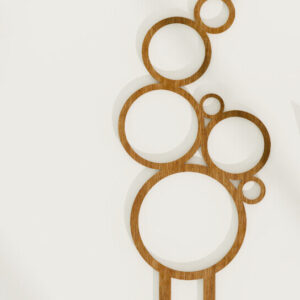 Intra απο ξύλο plywood 3mm-4mm πάχος Bubbles Trellis for Plant Climbing  Δίασταση 30x20 cm INTRAFABR-98907920