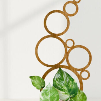 Intra απο ξύλο plywood 3mm-4mm πάχος Bubbles Trellis for Plant Climbing  Δίασταση 30x20 cm INTRAFABR-98907920 - Image 2