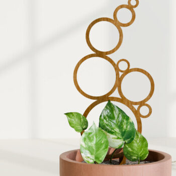 Intra απο ξύλο plywood 3mm-4mm πάχος Bubbles Trellis for Plant Climbing  Δίασταση 30x20 cm INTRAFABR-98907920 - Image 3
