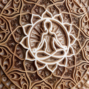 Intra απο ξύλο plywood 3mm-4mm πάχος Βούδας Μάνταλα Δίασταση 350x350 cm INTRAFABR-22623688